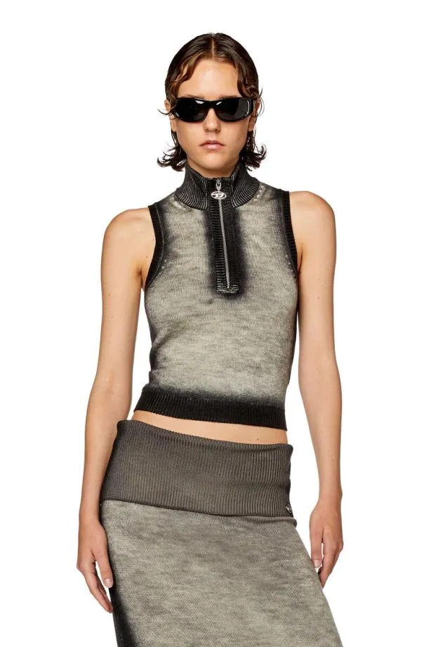 Diesel Mionio Grey Women Knitwear