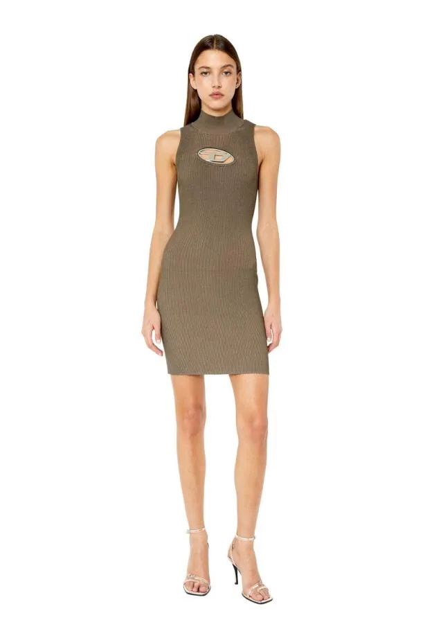 Diesel Monerva Brown Women Dresses