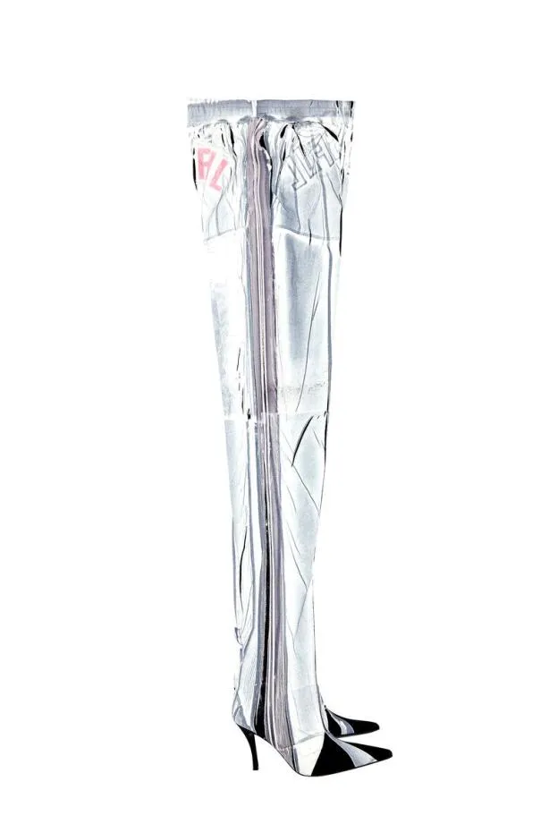Diesel Pjamotboot Light Blue Women Pants and Shorts