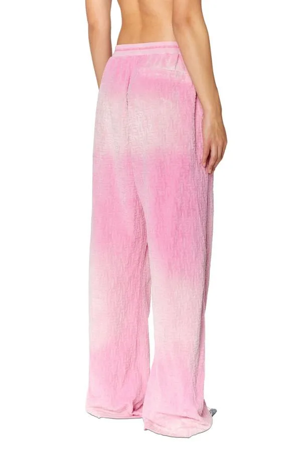 Diesel Pmuse Pink Women Pants and Shorts