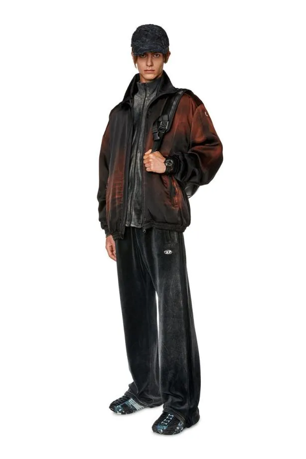 Diesel Pzampband Black Men Pants and Shorts