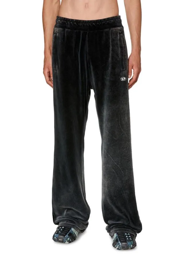 Diesel Pzampband Black Men Pants and Shorts