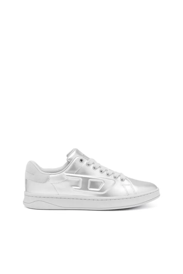 Diesel Sathene Low W Silver Women Sneakers