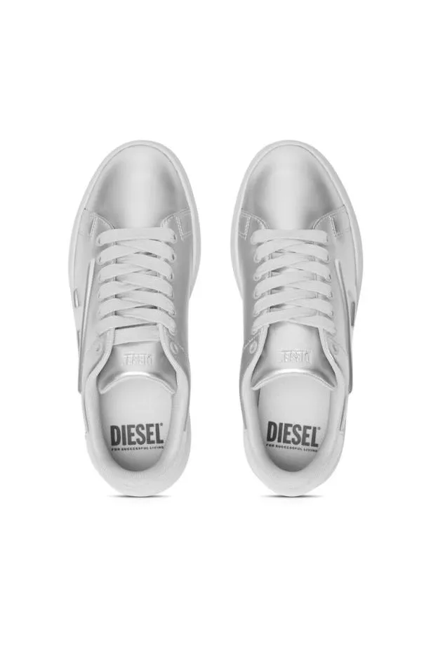 Diesel Sathene Low W Silver Women Sneakers
