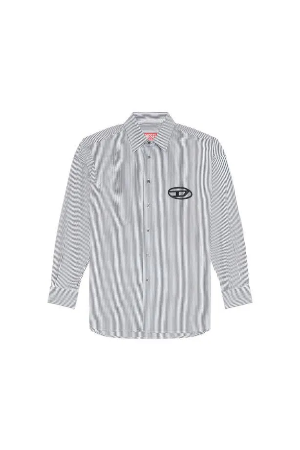 Diesel Sdouber Black Men Shirts