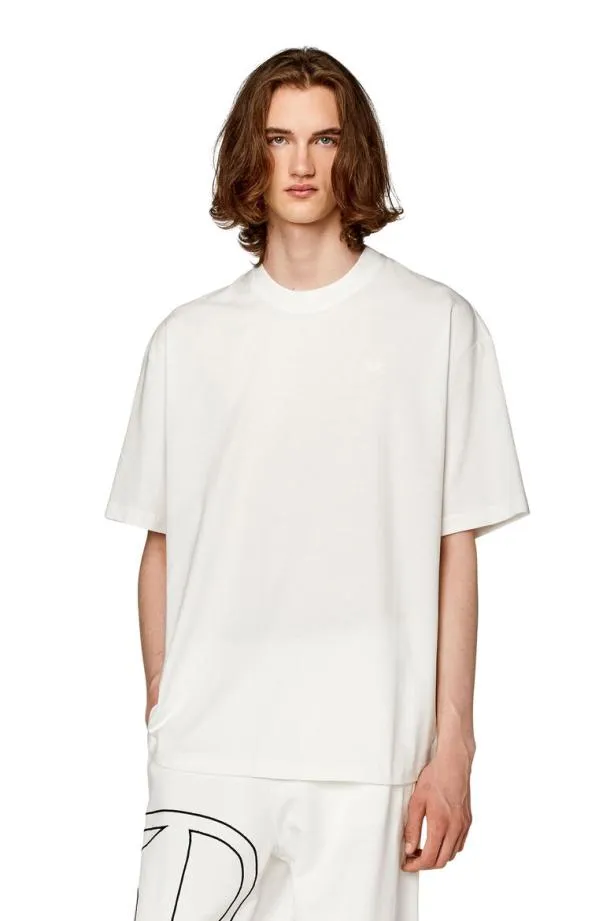 Diesel Tboggymegovald White Men TShirts and Polos