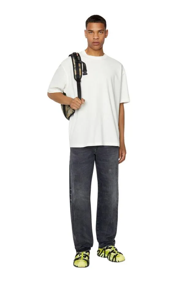 Diesel Tboggymegoval White Men TShirts and Polos
