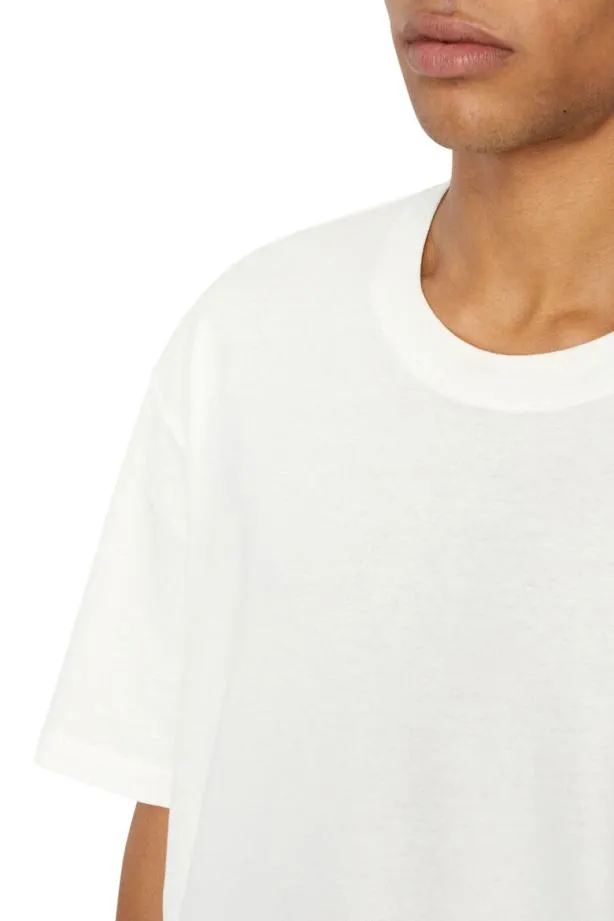 Diesel Tboggymegoval White Men TShirts and Polos