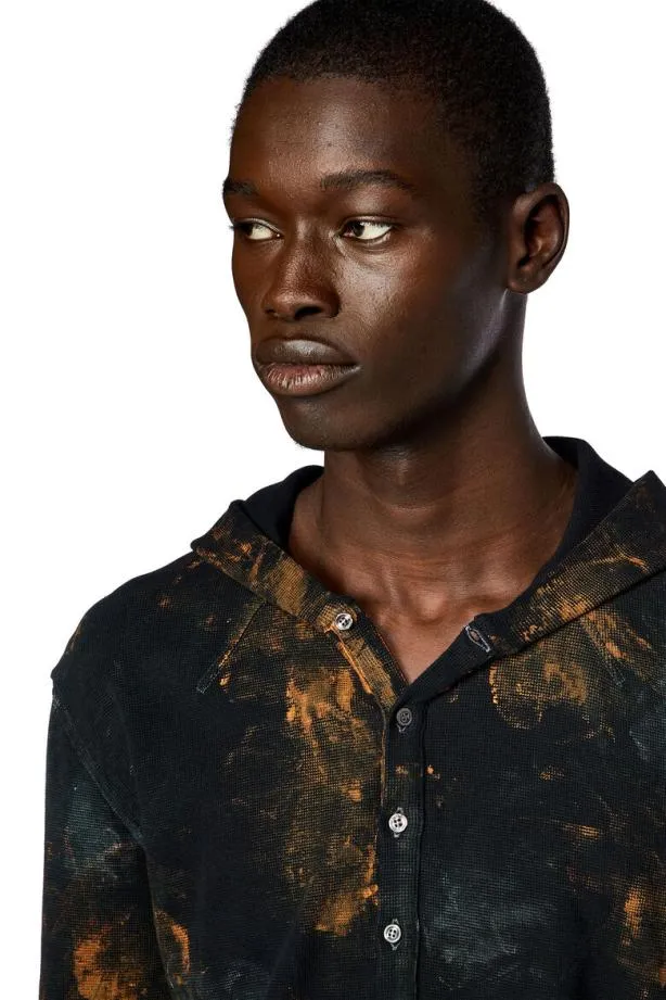 Diesel Tsermi Blackbrown Men TShirts and Polos