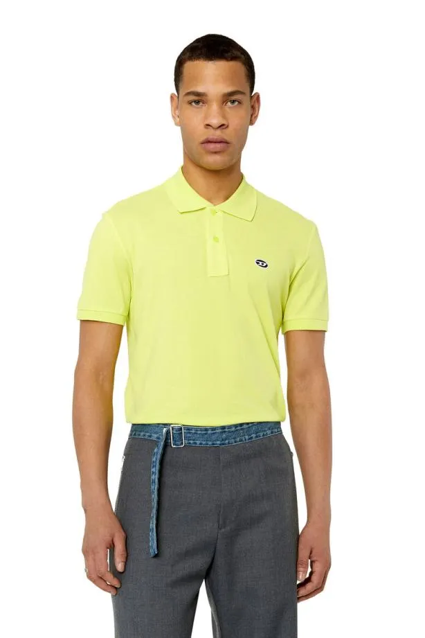 Diesel Tsmithdovalpj Yellow Men TShirts and Polos