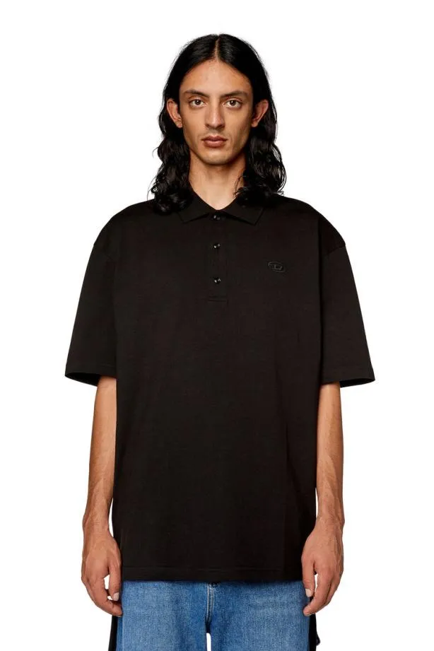 Diesel Tvortmegovald Black Men TShirts and Polos