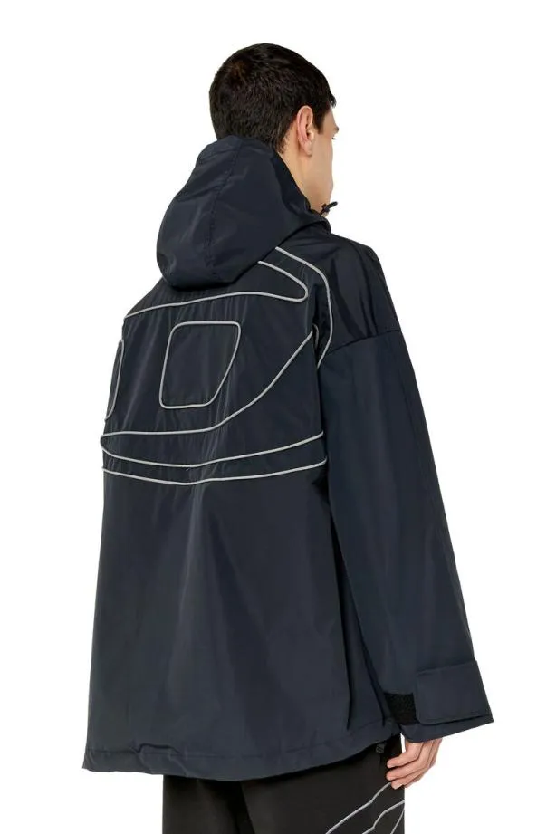 Diesel Whennes Black Men Jackets