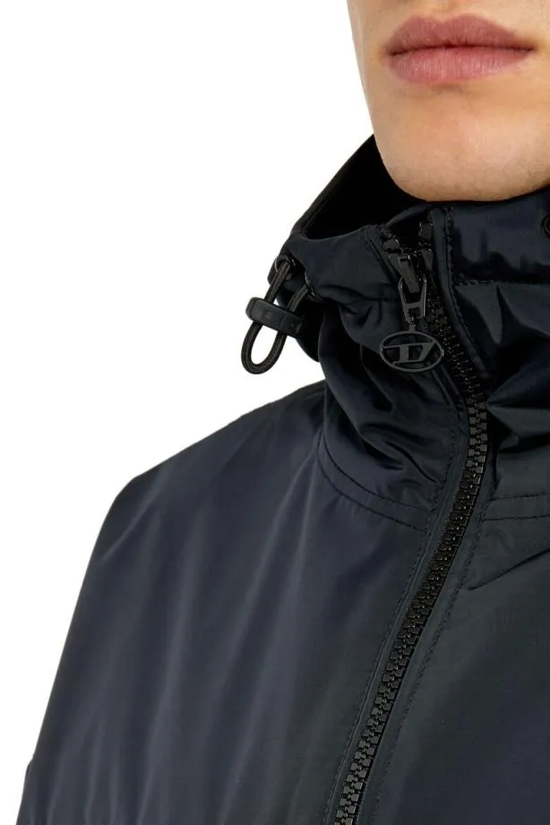 Diesel Whennes Black Men Jackets