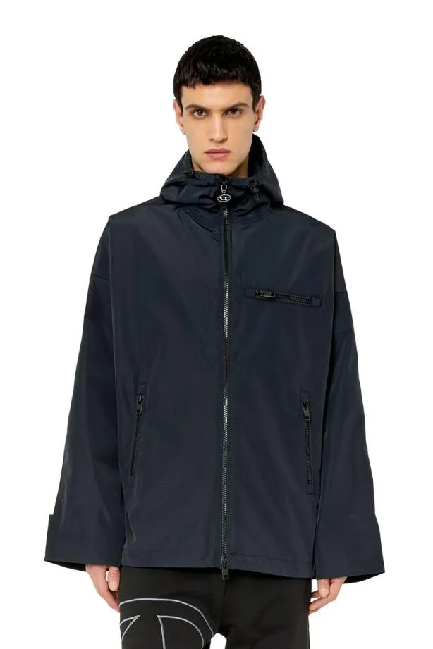 Diesel Whennes Black Men Jackets
