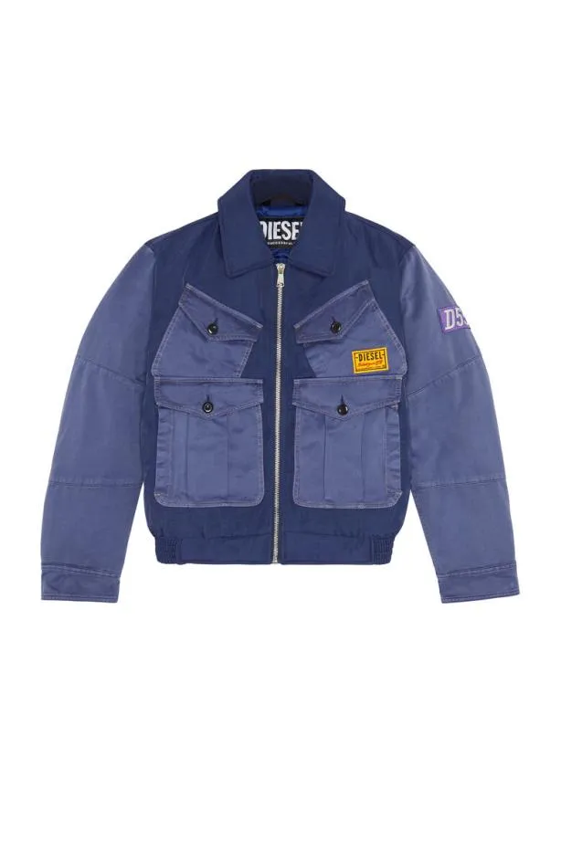 Diesel Wmanfred Blue Men Jackets