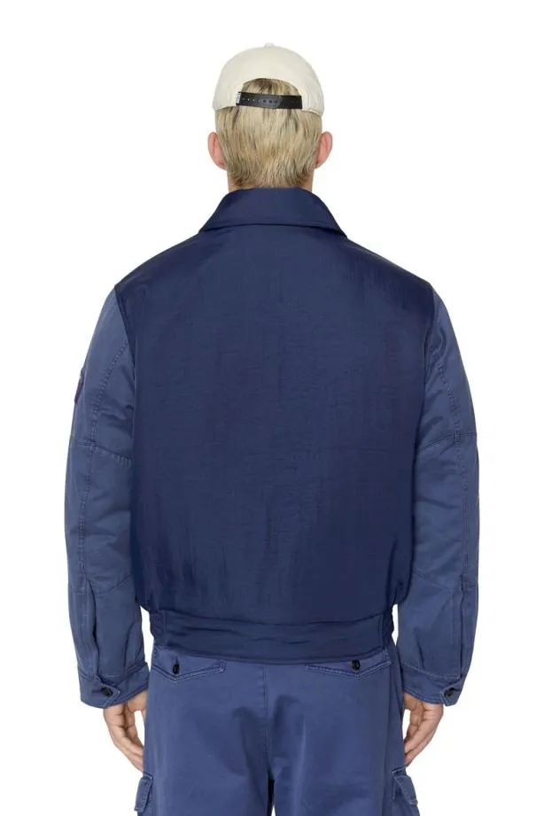 Diesel Wmanfred Blue Men Jackets