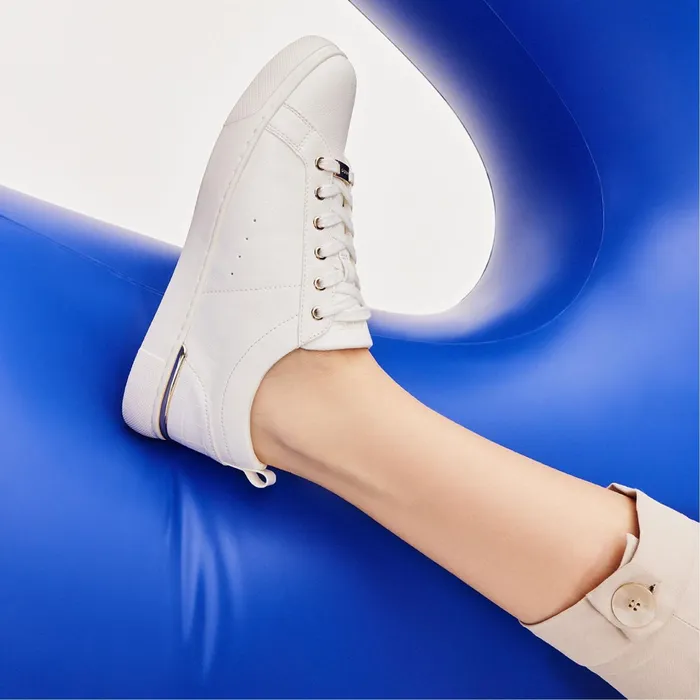 Dilathielle White Synthetic Smooth Women ALDO Sneakers