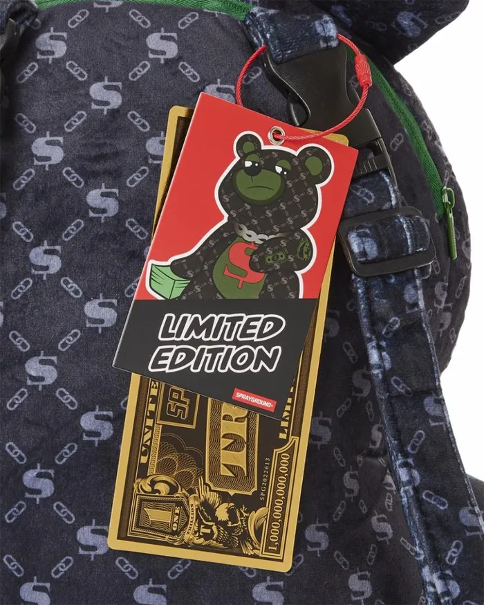DINERO MONEYBEAR TEDDYBEAR BACKPACK Bags SPRAYGROUND