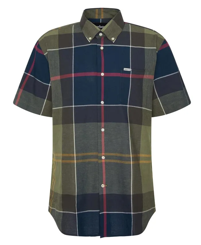 Douglas Regular ShortSleeved Shirt River Birch Men Barbour Shirts