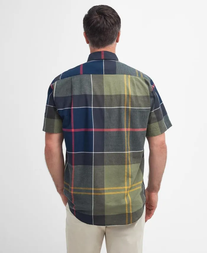 Douglas Regular ShortSleeved Shirt River Birch Men Barbour Shirts