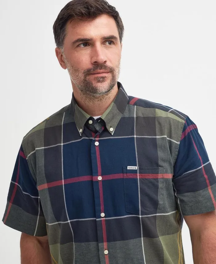 Douglas Regular ShortSleeved Shirt River Birch Men Barbour Shirts