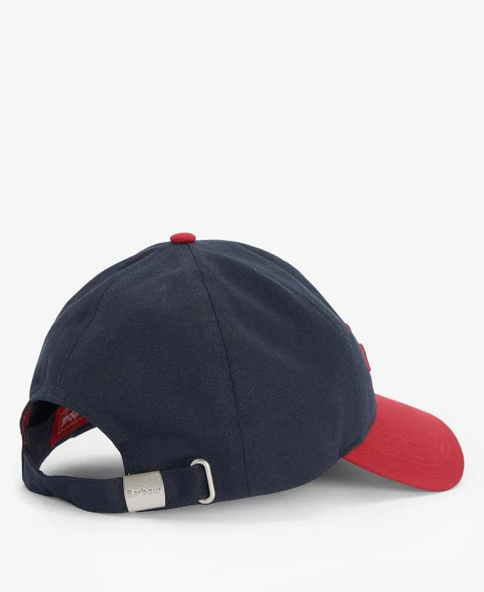 Dragon Logo Cap Crimson Men Barbour Hats