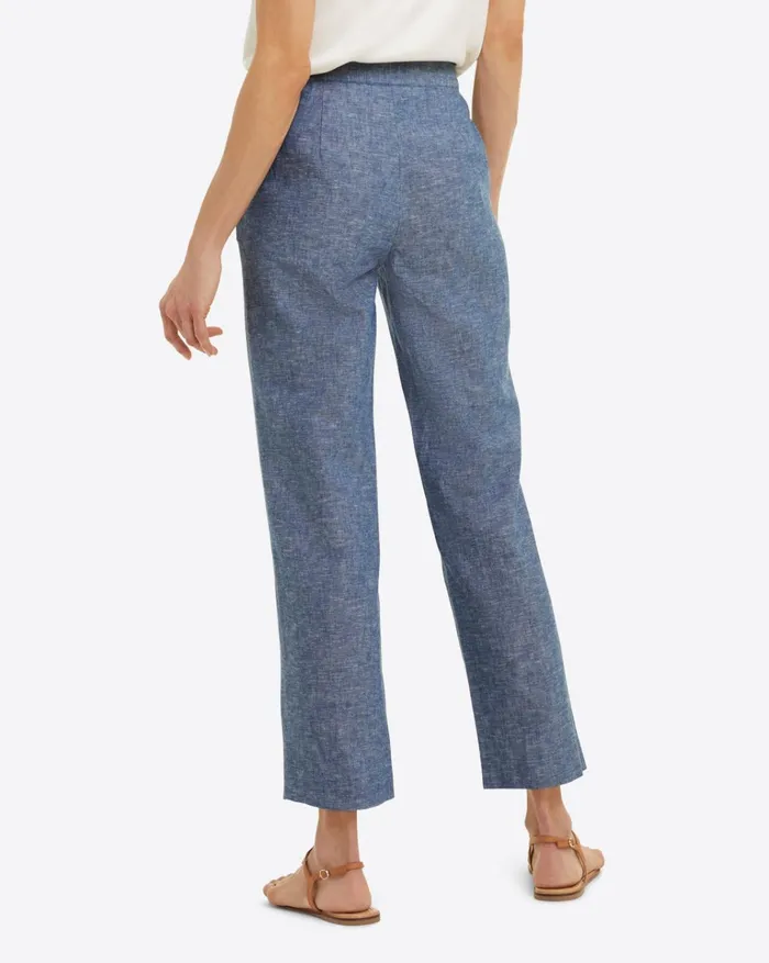 Draper James Chambray Pants Women Bottoms and Skirts
