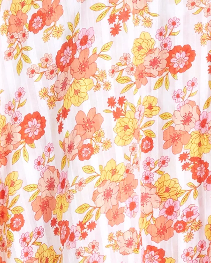 Draper James Connie Top In Field Blossom Women Tops