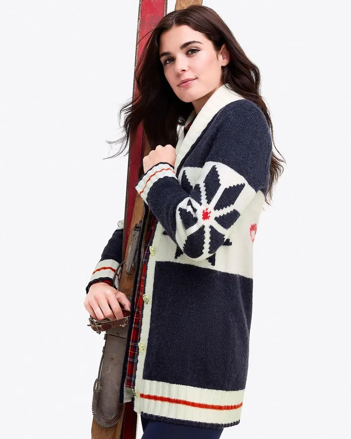Draper James Cozy Cardigan Sweater Women Sweaters