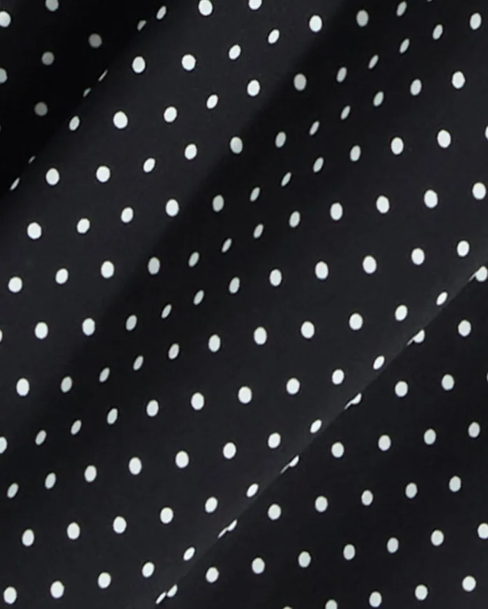 Draper James Evelyn Buttondown Top In Polka Dot Women Tops