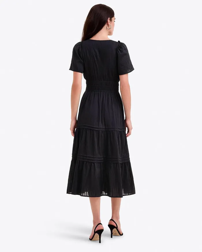 Draper James Hollie Midi Dress Women Dresses