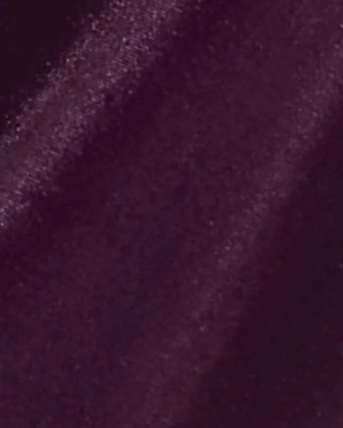 Draper James Lee Ann Dress In Plum Velvet Women Dresses
