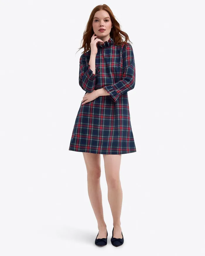 Draper James Lindsay Dress In Georgia Plaid Women Dresses
