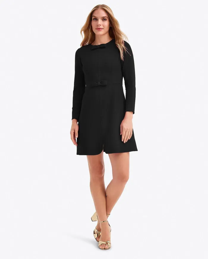 Draper James LongSleeve Sadie Shift Dress In Ponte Women Dresses