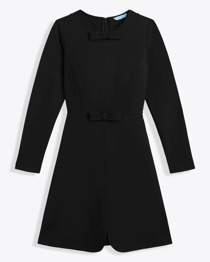 Draper James LongSleeve Sadie Shift Dress In Ponte Women Dresses