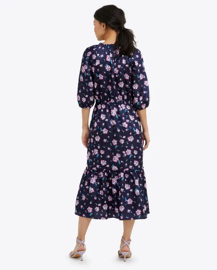 Draper James Martina Midi Dress In Zinnia Women Dresses