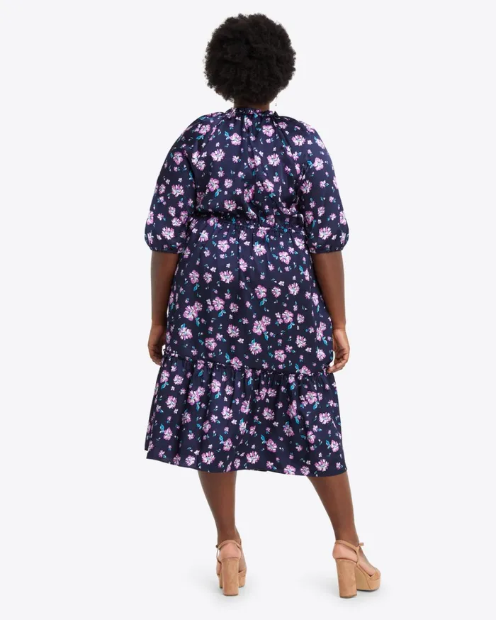 Draper James Martina Midi Dress In Zinnia Women Dresses