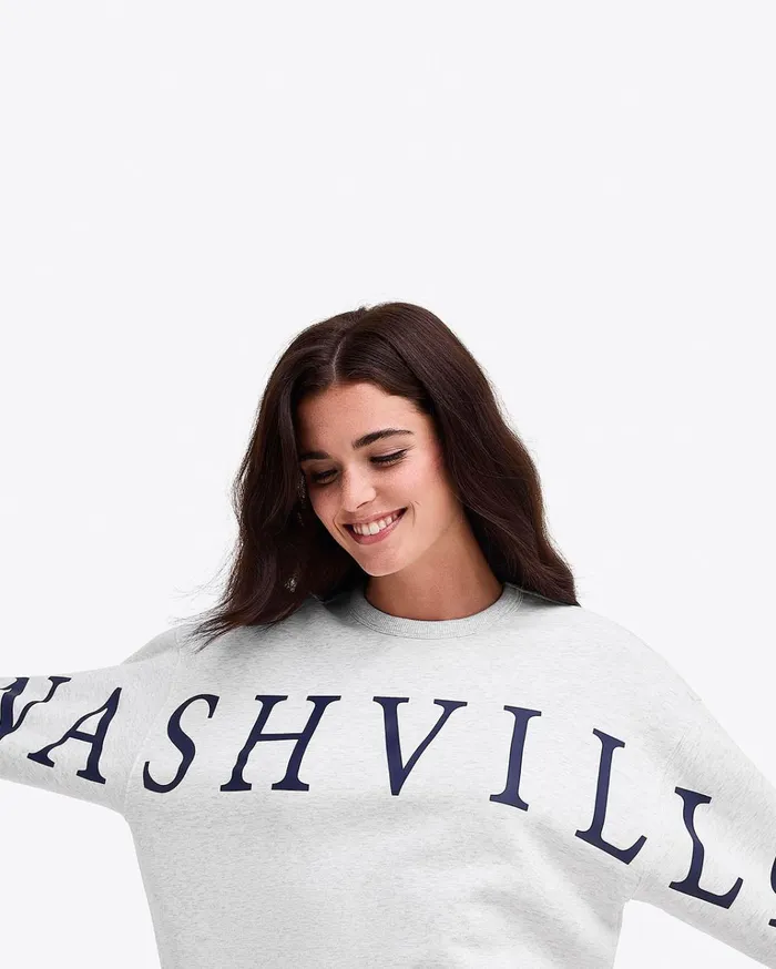 Draper James Nashville Crewneck Sweatshirt Women Tops