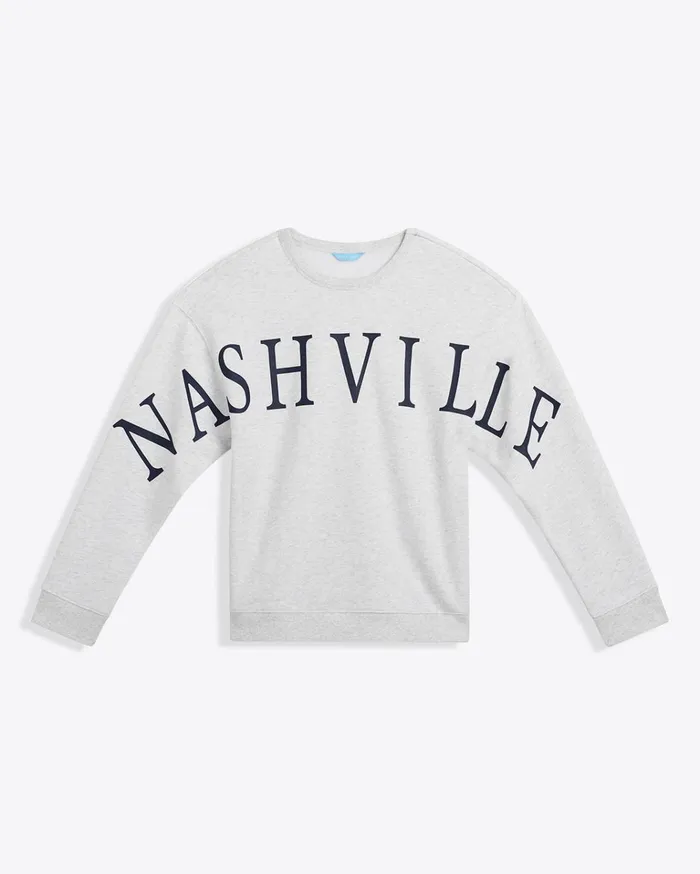 Draper James Nashville Crewneck Sweatshirt Women Tops