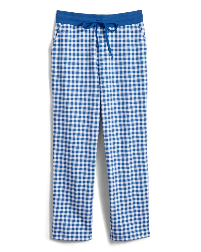 Draper James Natalie Sweatpants In Gingham Women Sport