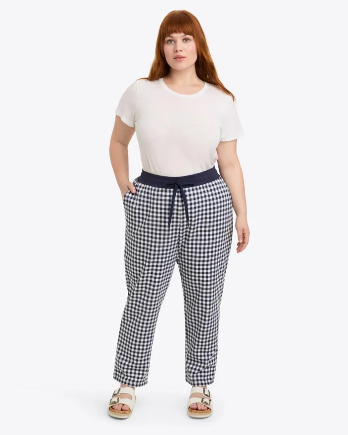 Draper James Natalie Sweatpants In Gingham Women Sport
