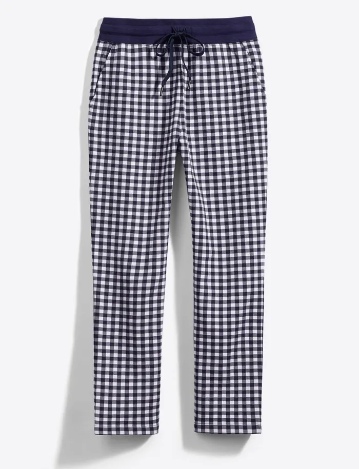 Draper James Natalie Sweatpants In Gingham Women Sport