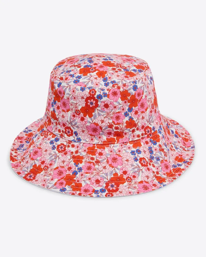 Draper James Reversible Bucket Hat Women Hats and Hair