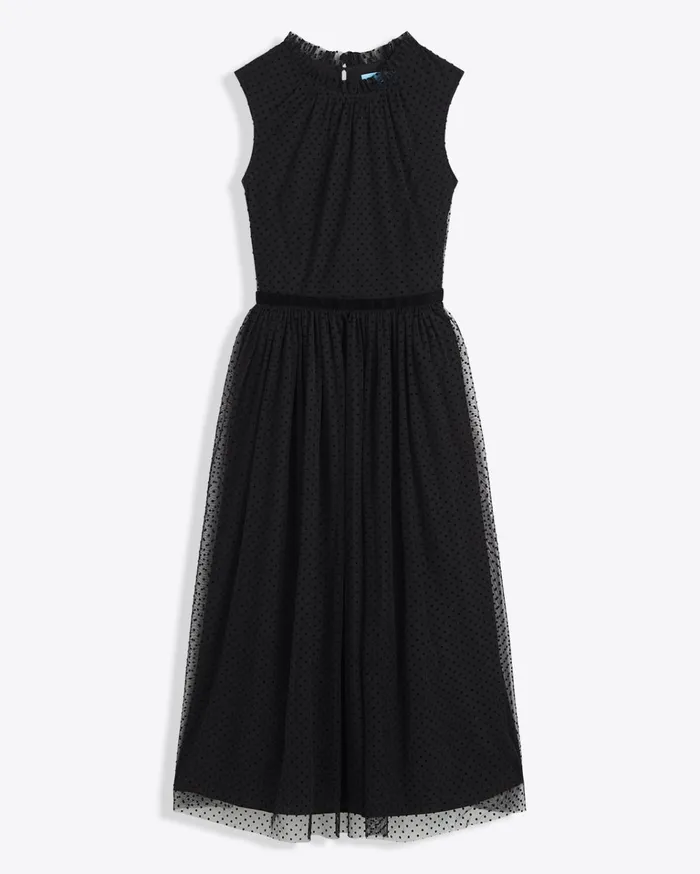 Draper James Sleeveless Dress In Tulle Women Dresses