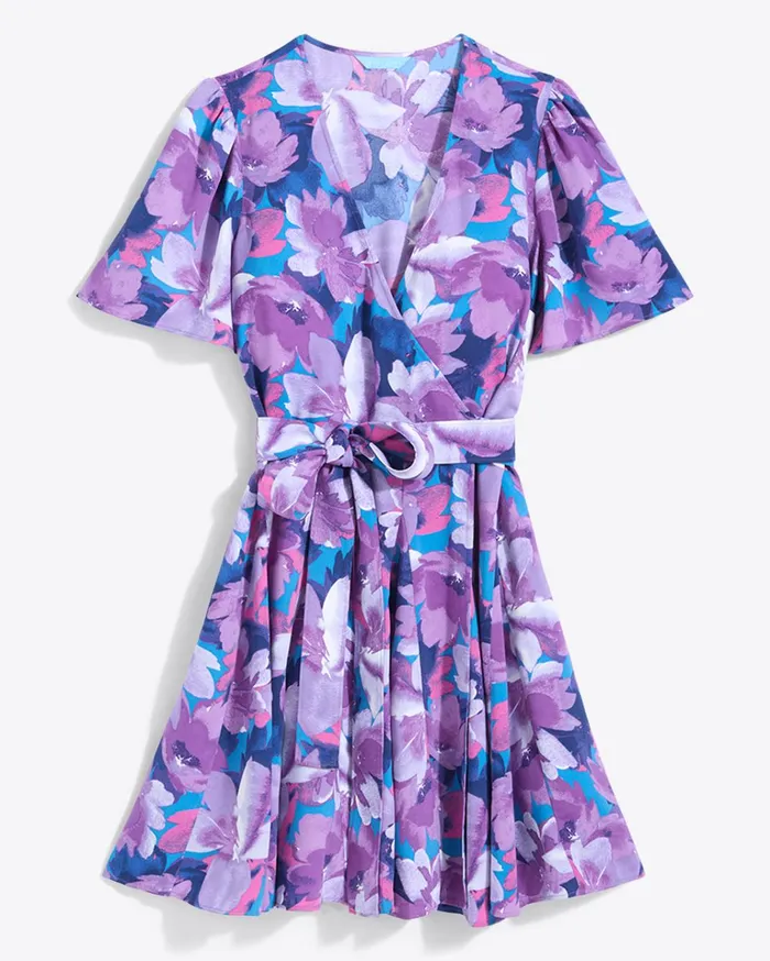 Draper James Wendy Wrap Dress Women Dresses
