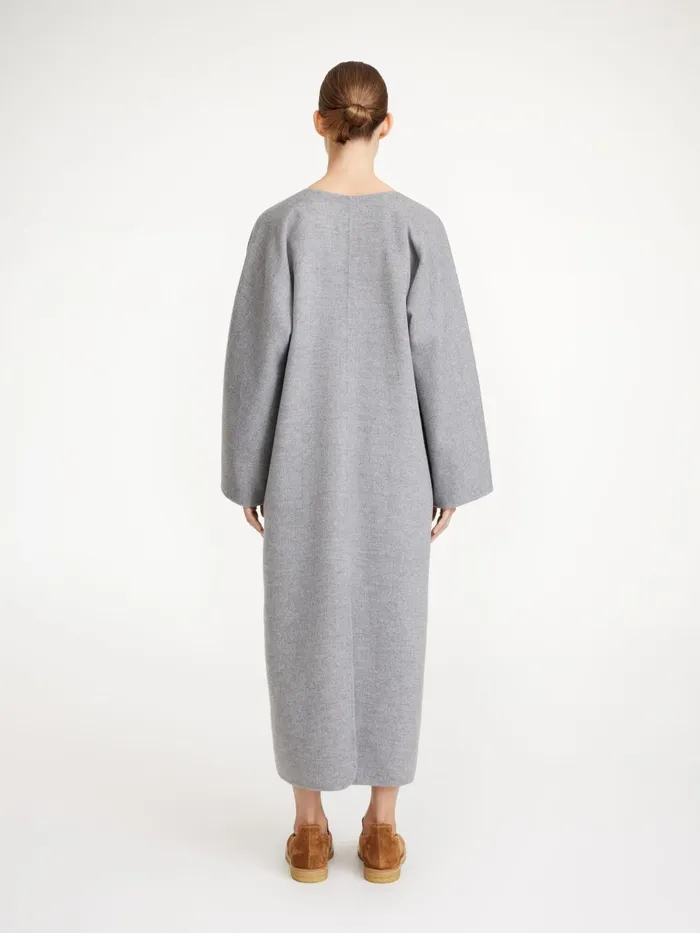 Dresses Women By Malene Birger Cais Maxi Dress Grey Melange