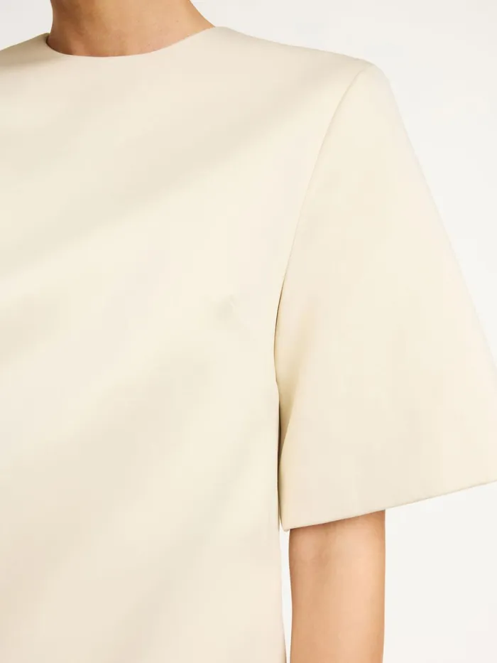 Dresses Women By Malene Birger Harperz Mini Dress Oyster Gray