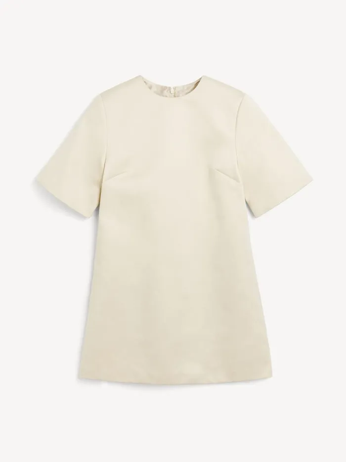 Dresses Women By Malene Birger Harperz Mini Dress Oyster Gray