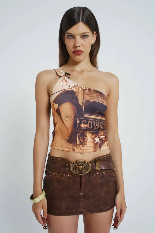 Easy Rider Faux Leather Micro Mini Skirt Black Women Jaded London Skirts