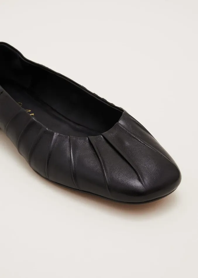 Elasticated Pump Black Women Phase Eight Flats